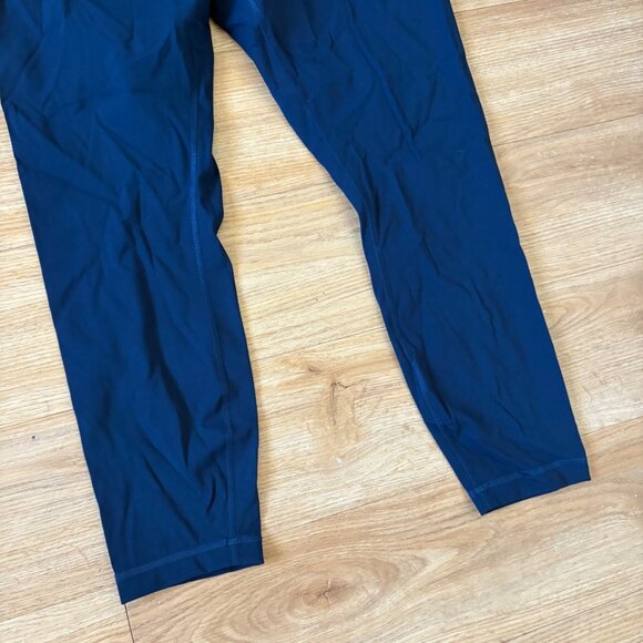 Lululemon Athletic Wunder Under HR Tight Yoga Pants True Navy Women’s Sz 14 - Picture 4 of 9